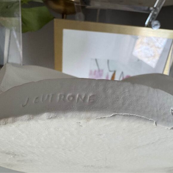 Vintage 80s J Cutrone lucite base sculpture - Picture 9 of 10